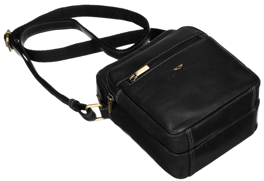 Torba skórzana PTN TB-011-COM BLACK