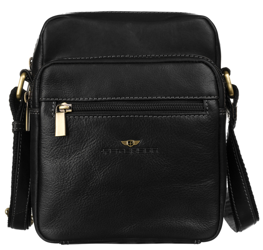 Torba skórzana PTN TB-011-COM BLACK