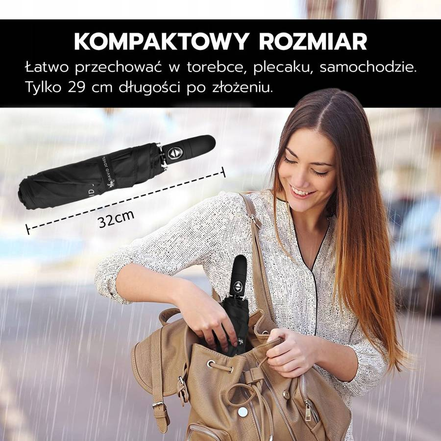 Waterproof material umbrella DAVID JONES UB4001N Tytuł sklepu