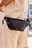 Leather waist belt bag PETERSON PTN 1,01