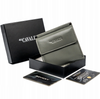 Leather wallet RFID 4U CAVALDI R-RD-16-GCL