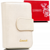 Leather wallet RFID LORENTI 76115-BRS