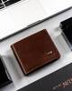 Leather wallet RFID PETERSON PTN 22306-VT