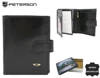 Leather wallet RFID PETERSON PTN 22309L-VT