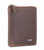 Leather wallet RFID PETERSON PTN 340 2-1-4