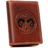 Leather wallet RFID PETERSON PTN N4-EBS