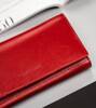 Leather wallet RFID PETERSON PTN RD-32-GCL-A