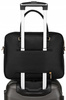 Leatherette laptop bag PETERSON PTN 1101