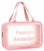 Leatherette make up bags set PETERSON PTN KOS-3W1