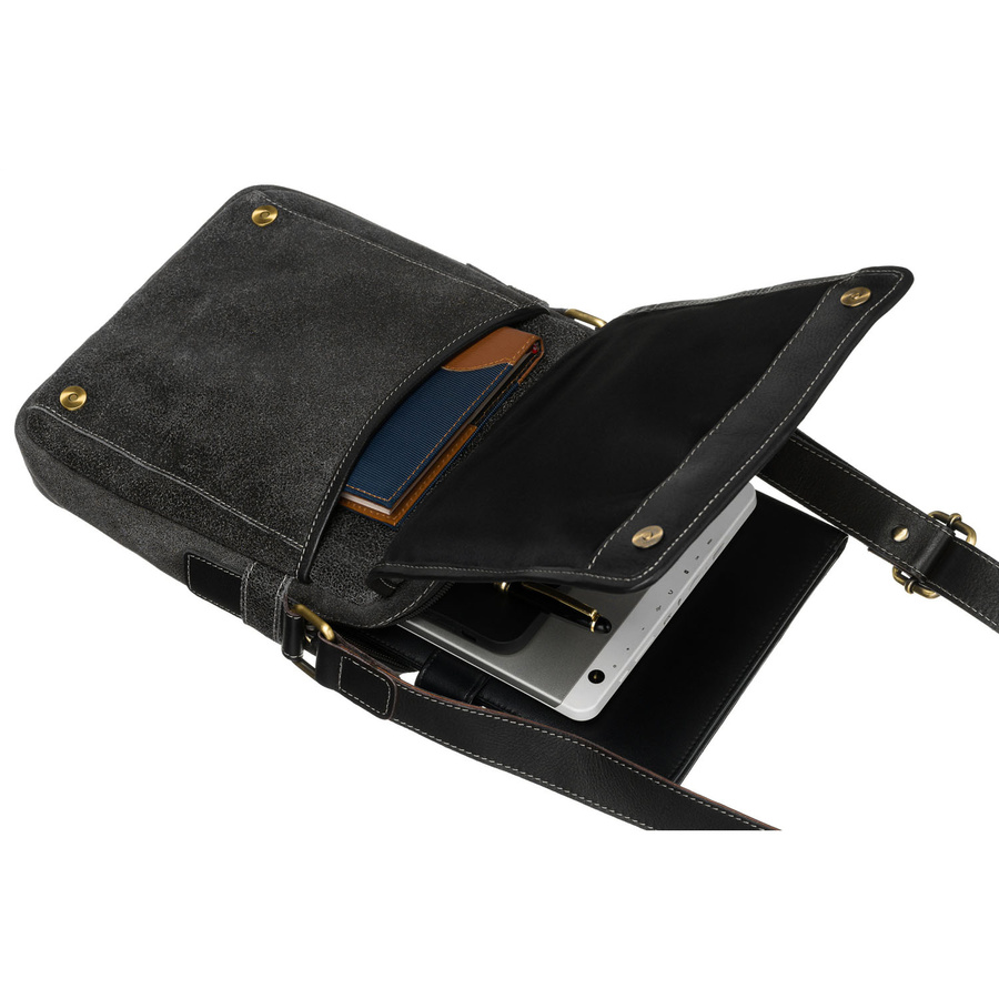 Leather bag PETERSON PTN 664-SCC
