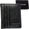 Leather card case 4U CAVALDI CW1015-NDM