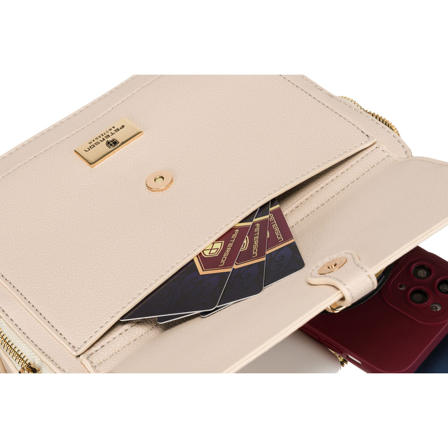 Leatherette bag PETERSON PTN TOR-ALE-21