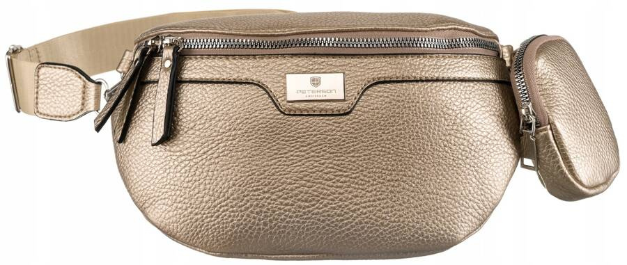 Leatherette bumbag PETERSON PTN NER-ALE-8