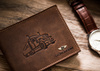 Leather men wallet PETERSON PTN 304T