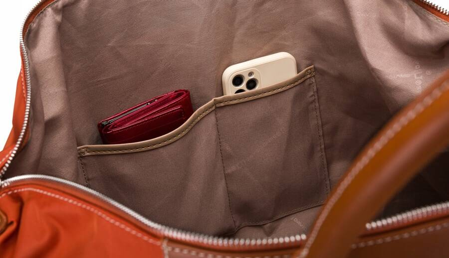 Nylon travel bag DAVID JONES CM6596