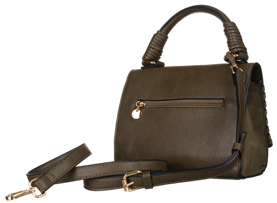 Leatherette handbag LULUCASTAGNETTE SABIR