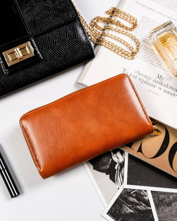 Leatherette wallet RFID PETERSON PTN 008-F