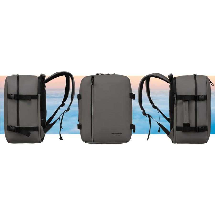 Polyester bagpack PETERSON PTN SKYLINE