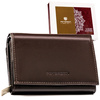 Leather wallet RFID PETERSON PTN RD-02-NGV