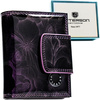 Leather and leatherette wallet RFID PETERSON PTN PS329-FDS