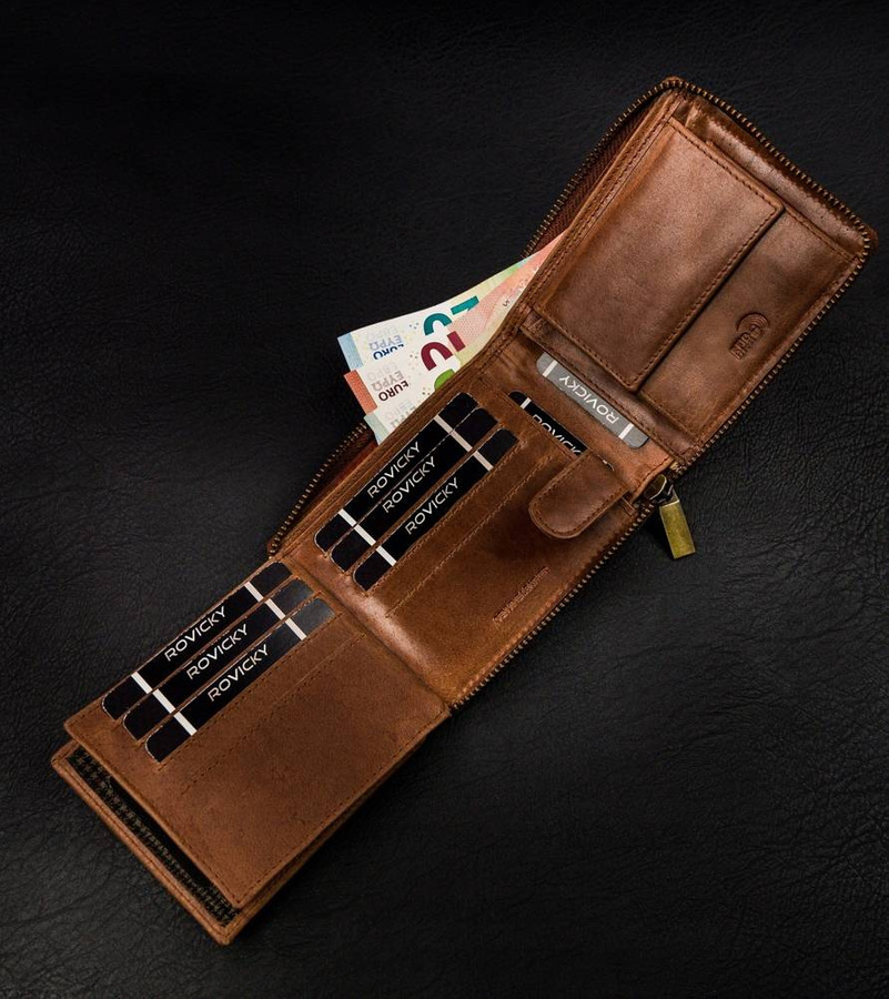 Leather wallet ALWAYS WILD N992Z-HWM