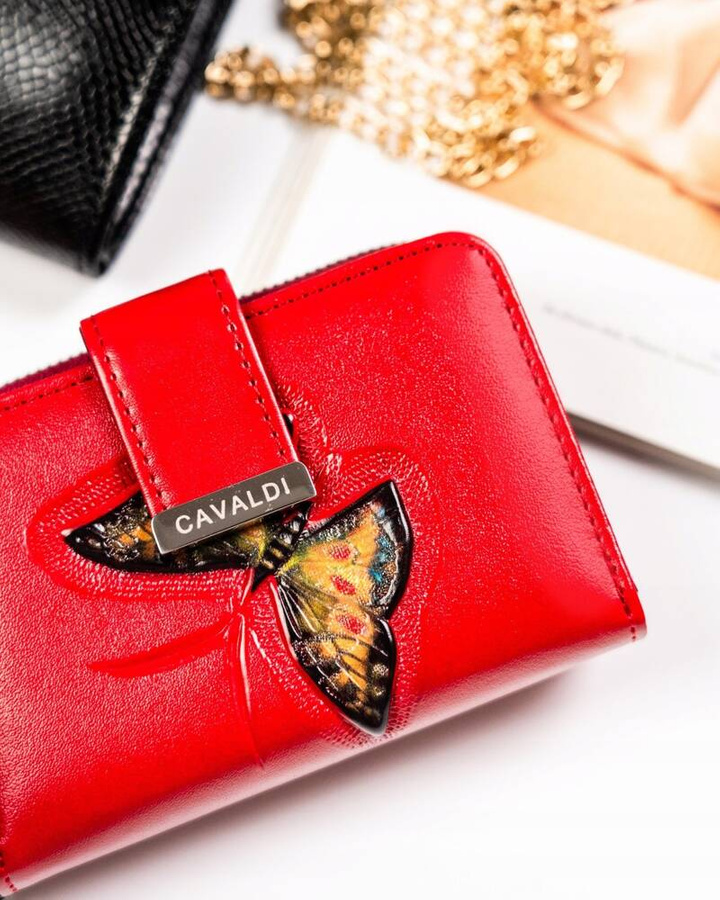 Leather & leatherette wallet RFID 4U CAVALDI  PN31-BT