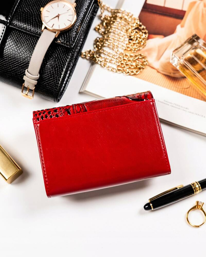 Leather & leatherette wallet RFID 4U CAVALDI PN30-BCF