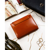 Leather wallet RFID PETERSON PTN RD-357-NGV-M