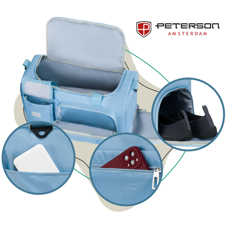 Polyester travel bag PETERSON PTN 23032