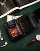 Leather's wallet RFID PETERSON PTN 333-CA