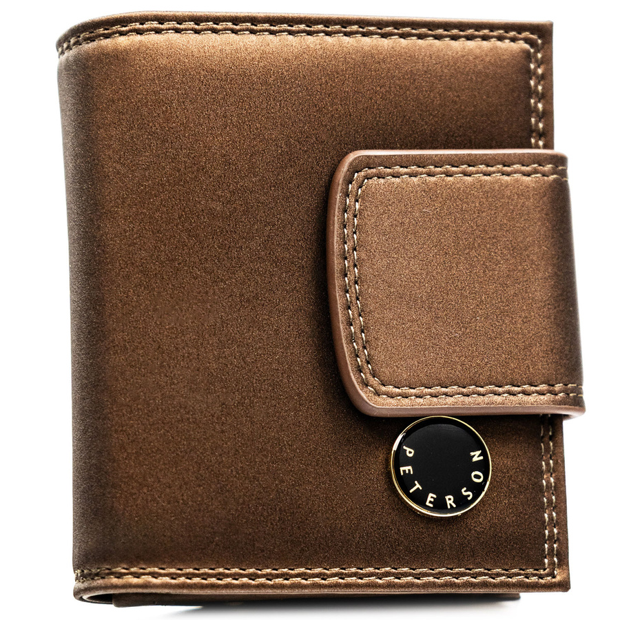 Leather wallet RFID PETERSON PTN PS329-HNL
