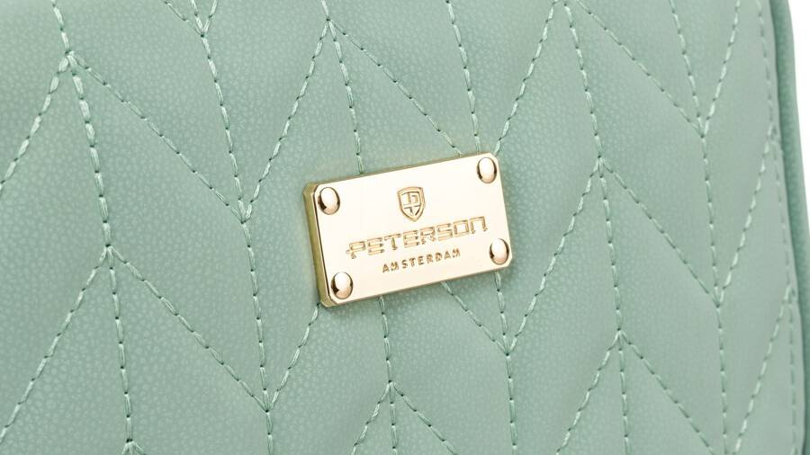Leatherette make up bag PETERSON PTN K24-04