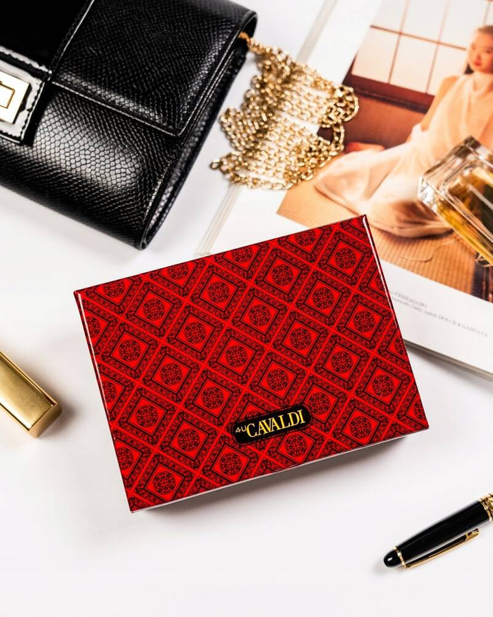 Leather & leatherette wallet RFID 4U CAVALDI PN33-XX