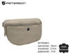 Leather bumbag PETERSON PTN 28301-SD