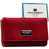 Leather and leatherette wallet RFID PETERSON PTN PS108-HNL