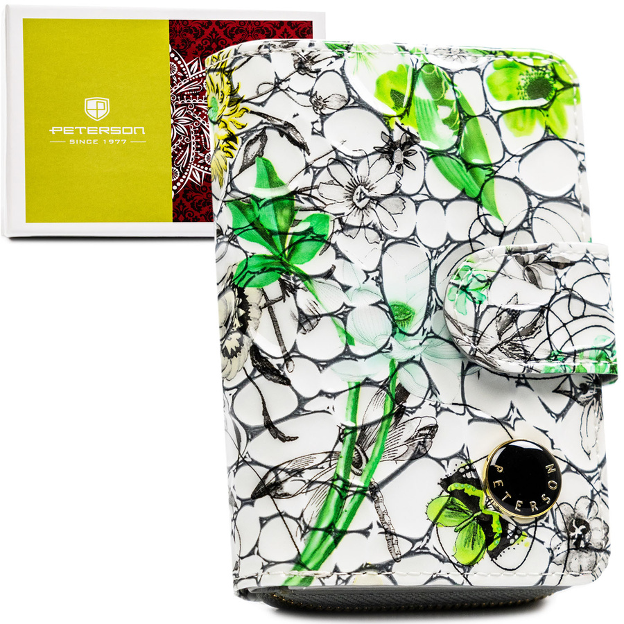 Leather wallet RFID PETERSON PTN PH31-LFL