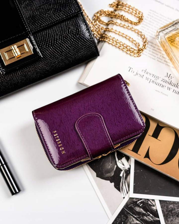 Leather wallet RFID PETERSON PTN 425214-SH