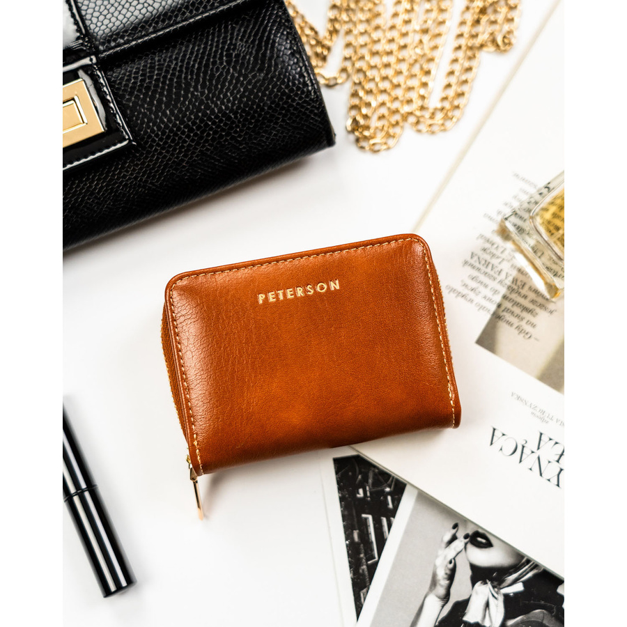 Leatherette wallet RFID PETERSON PTN 010-HF