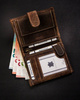 Leather wallet RFID ALWAYS WILD N4L-CHM-BL
