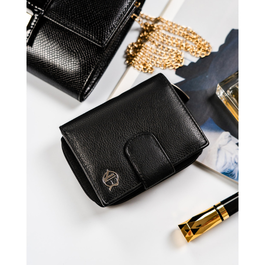 Leather wallet RFID ROVICKY R-DLL2-NCD-BL