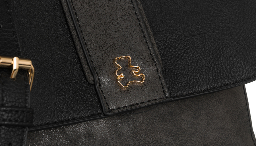 Leatherette bag LULUCASTAGNETTE OLYMPE