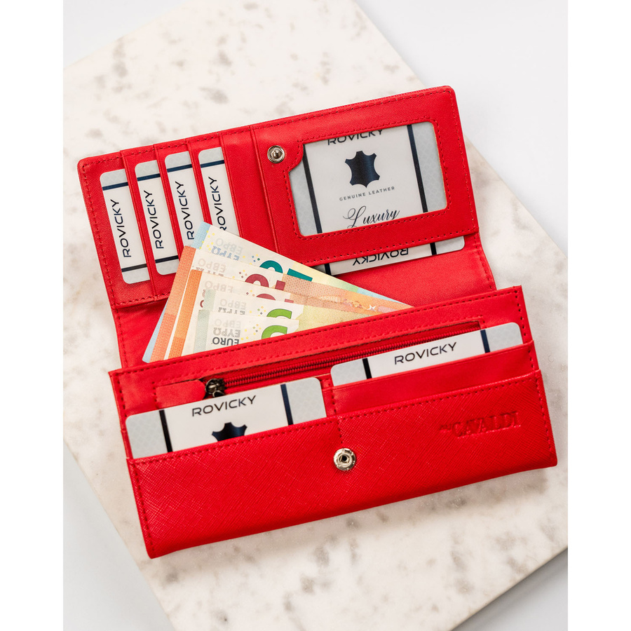 Leatherette wallet RFID 4U CAVALDI GD27-SFK