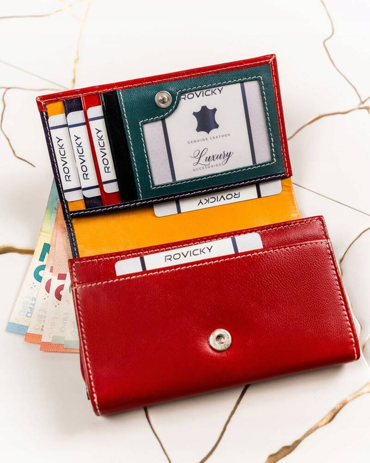 Leather wallet RFID 4U CAVALDI RD-22-GCL