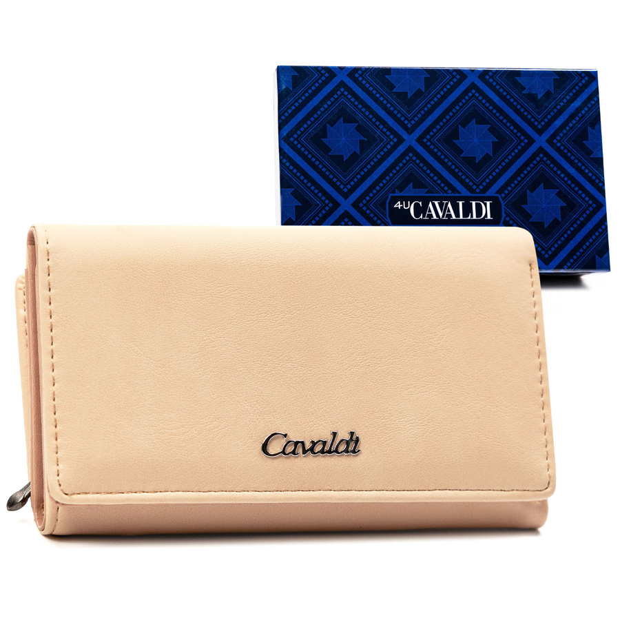 Leatherette wallet 4U CAVALDI GD29-DNM