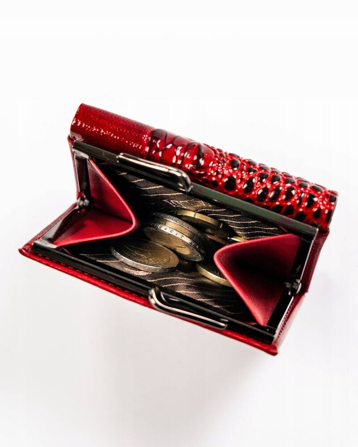 Leather & leatherette wallet RFID 4U CAVALDI PN32-BCF