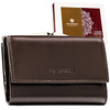 Leather wallet RFID PETERSON PTN RD-18-NGV