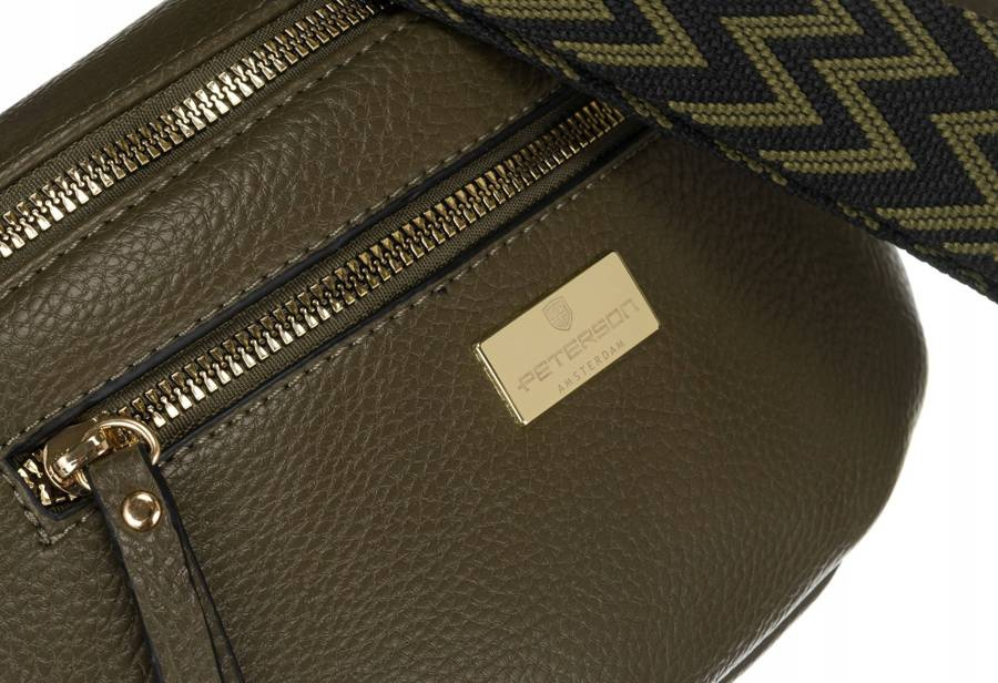 Leatherette bumbag PETERSON PTN NER-60178