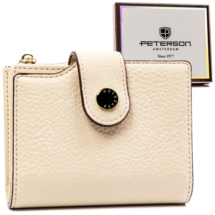 Leatherette wallet RFID PETERSON PTN 012-HB