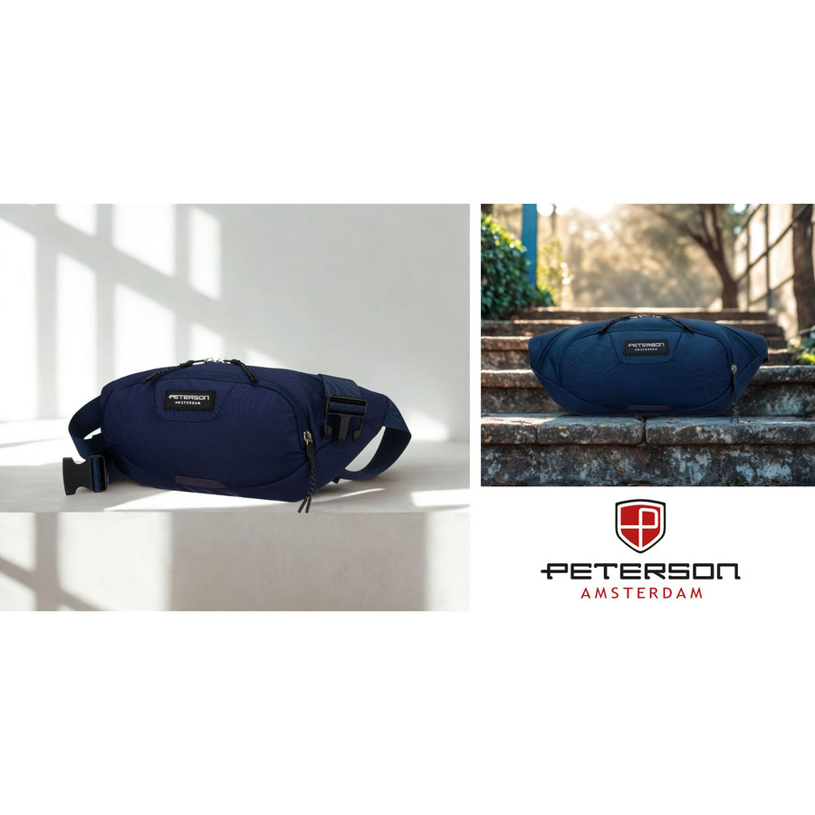Polyester bumbag PETERSON PTN SWY-01