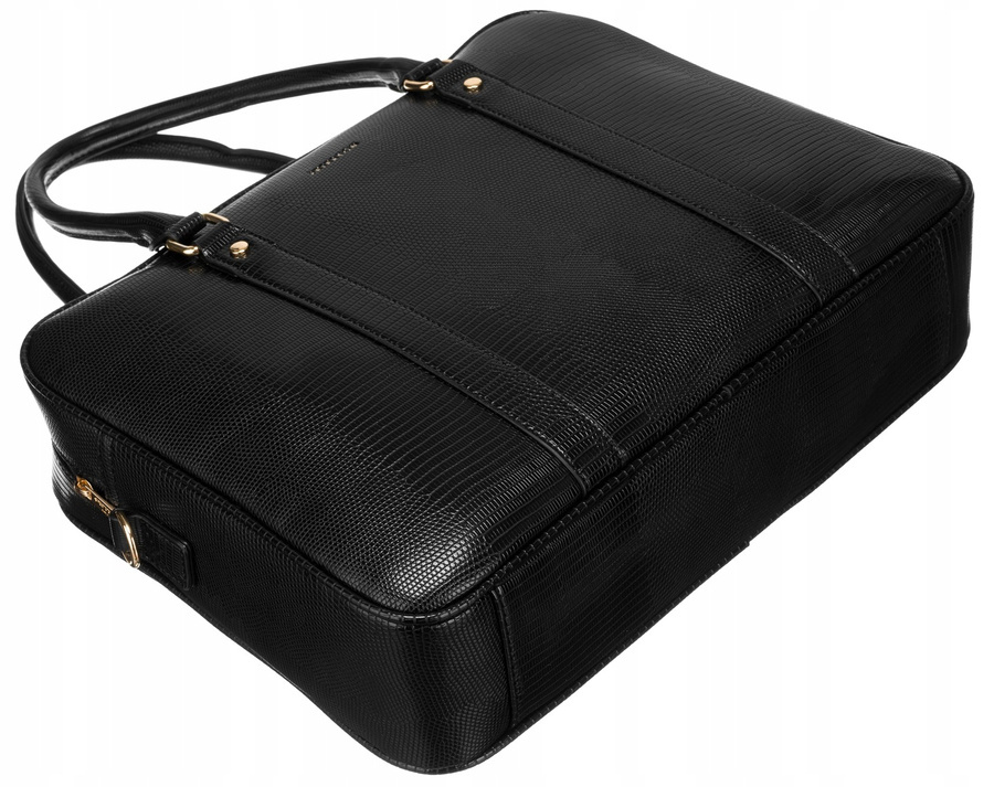Leatherette laptop bag PETERSON PTN 1429